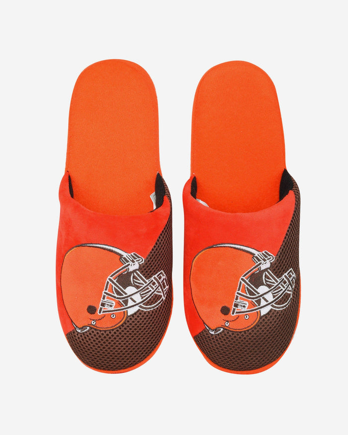 Cleveland Browns Team Logo Staycation Slipper FOCO - FOCO.com