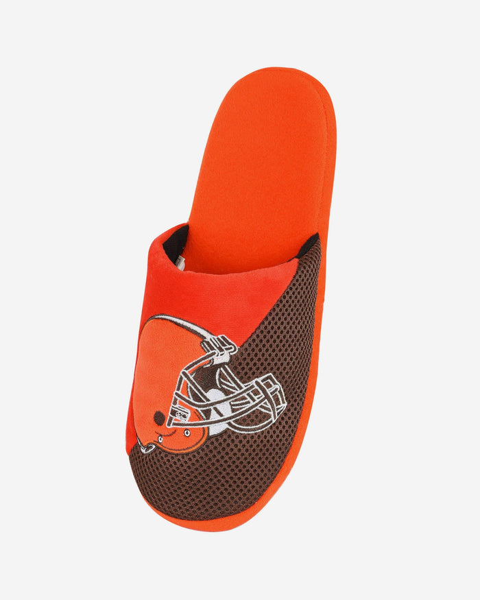 Cleveland Browns Team Logo Staycation Slipper FOCO - FOCO.com