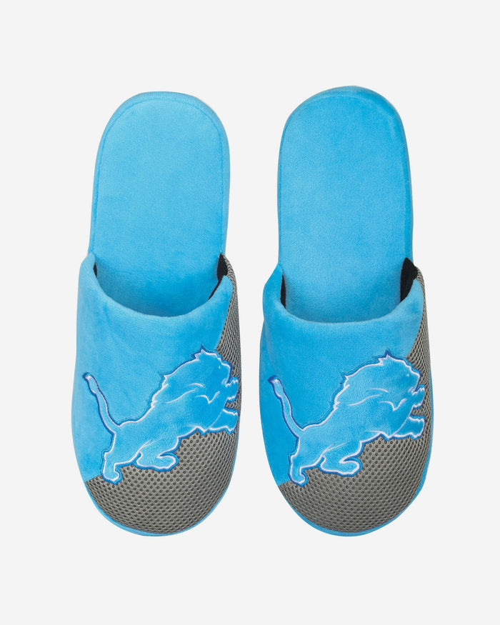 Detroit Lions Team Logo Staycation Slipper FOCO - FOCO.com