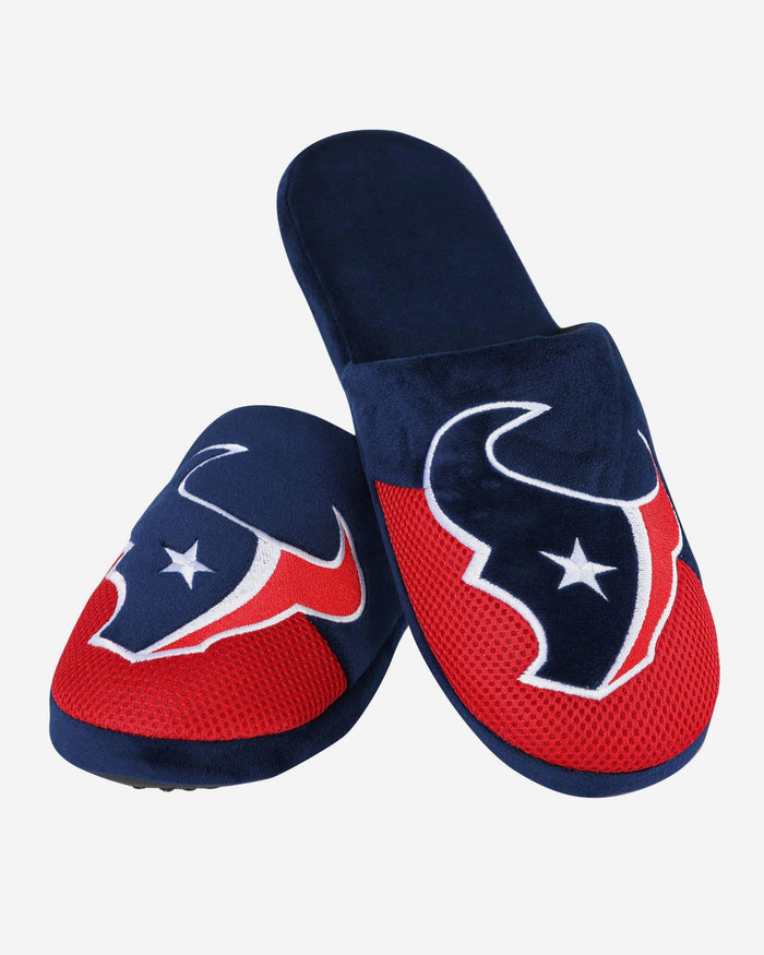 Houston Texans Team Logo Staycation Slipper FOCO - FOCO.com