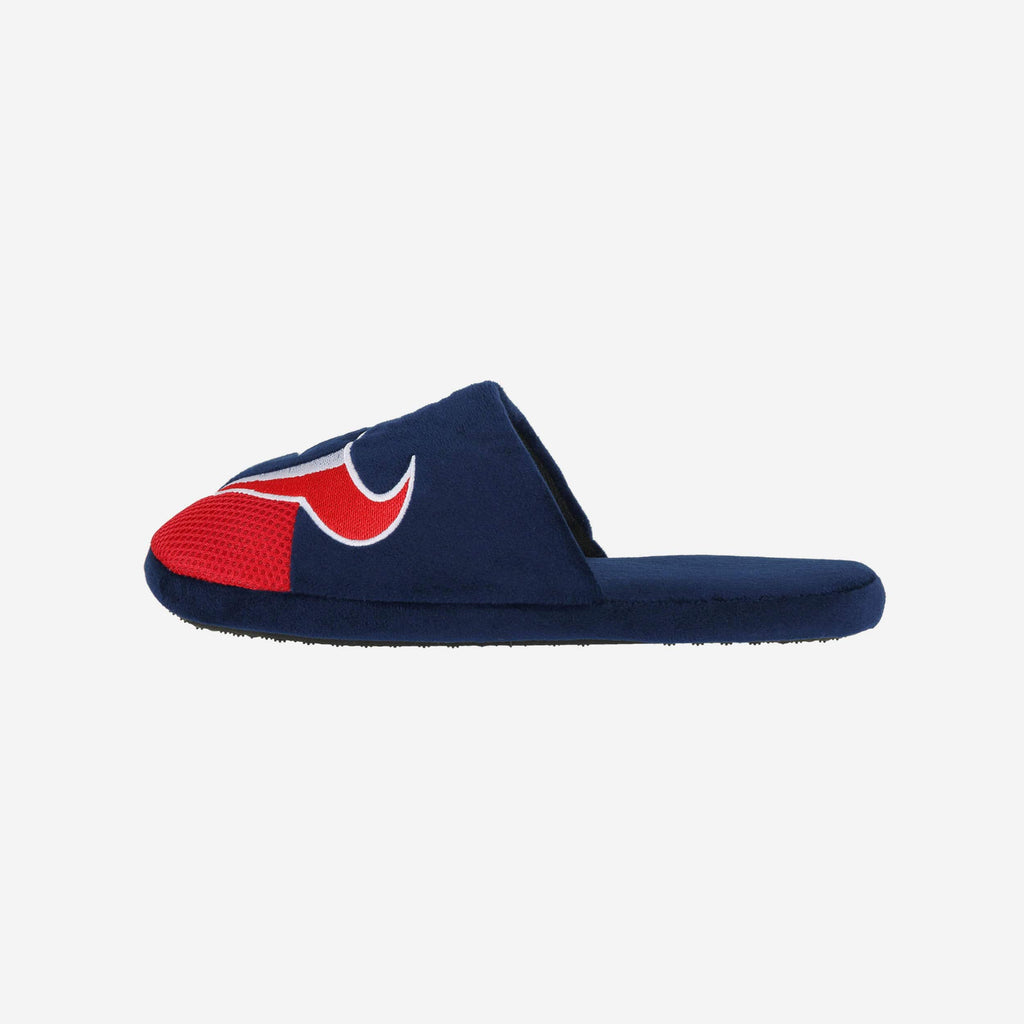 Houston Texans Team Logo Staycation Slipper FOCO S - FOCO.com