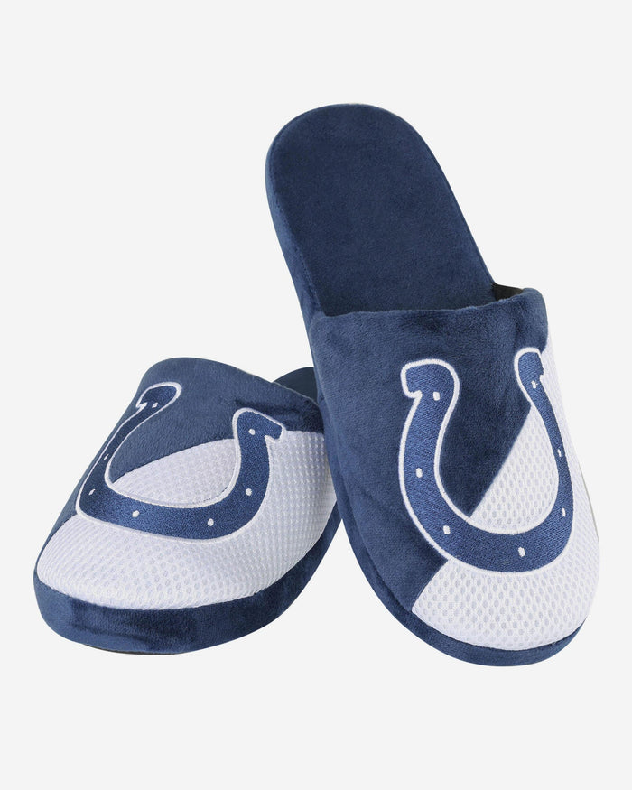 Indianapolis Colts Team Logo Staycation Slipper FOCO - FOCO.com