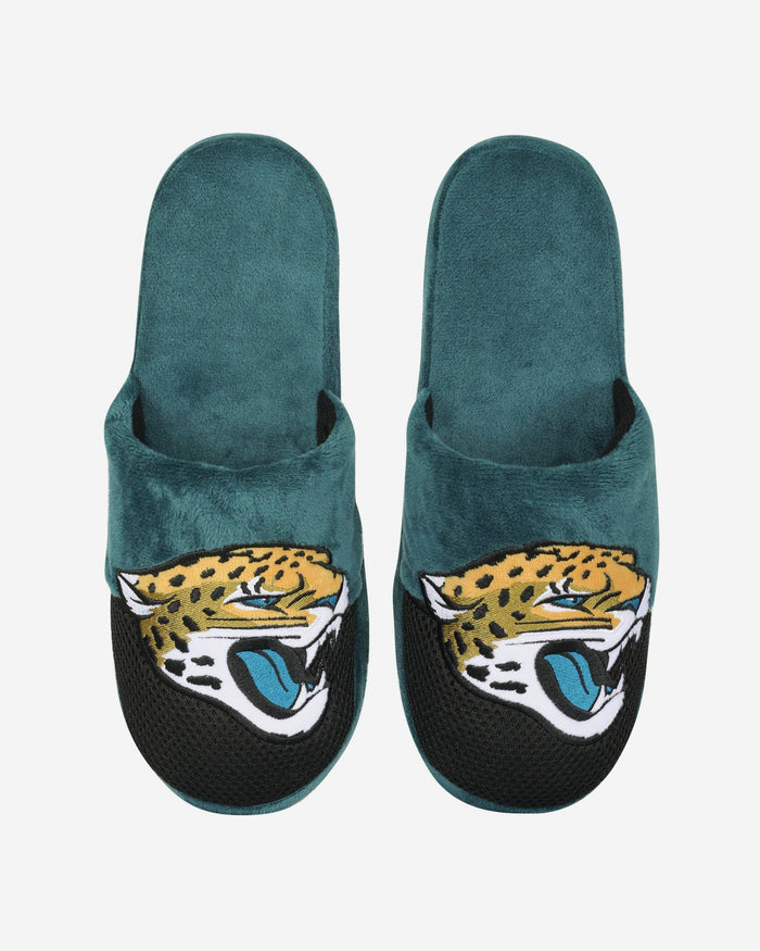 Jacksonville Jaguars Team Logo Staycation Slipper FOCO - FOCO.com