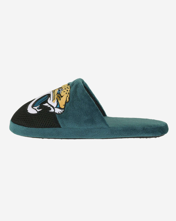 Jacksonville Jaguars Team Logo Staycation Slipper FOCO S - FOCO.com