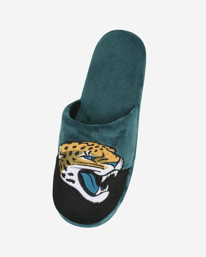 Jacksonville Jaguars Team Logo Staycation Slipper FOCO - FOCO.com