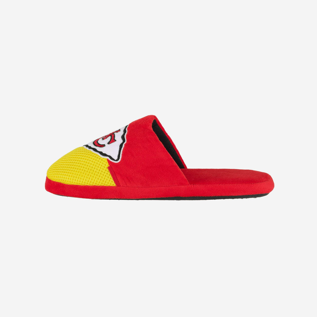 Kansas City Chiefs Team Logo Staycation Slipper FOCO S - FOCO.com