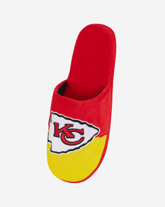 Kansas City Chiefs Team Logo Staycation Slipper FOCO - FOCO.com