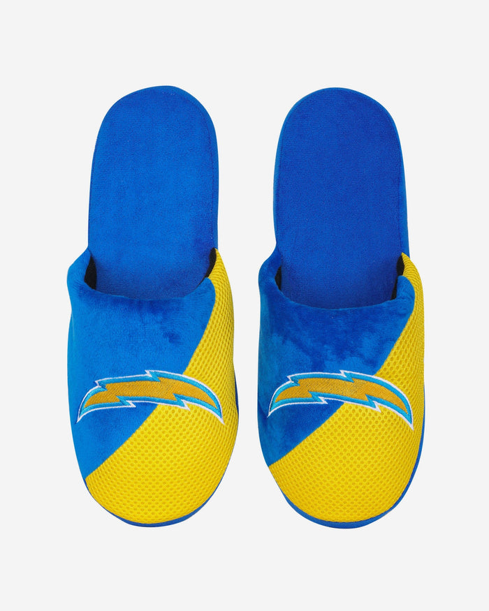 Los Angeles Chargers Team Logo Staycation Slipper FOCO - FOCO.com