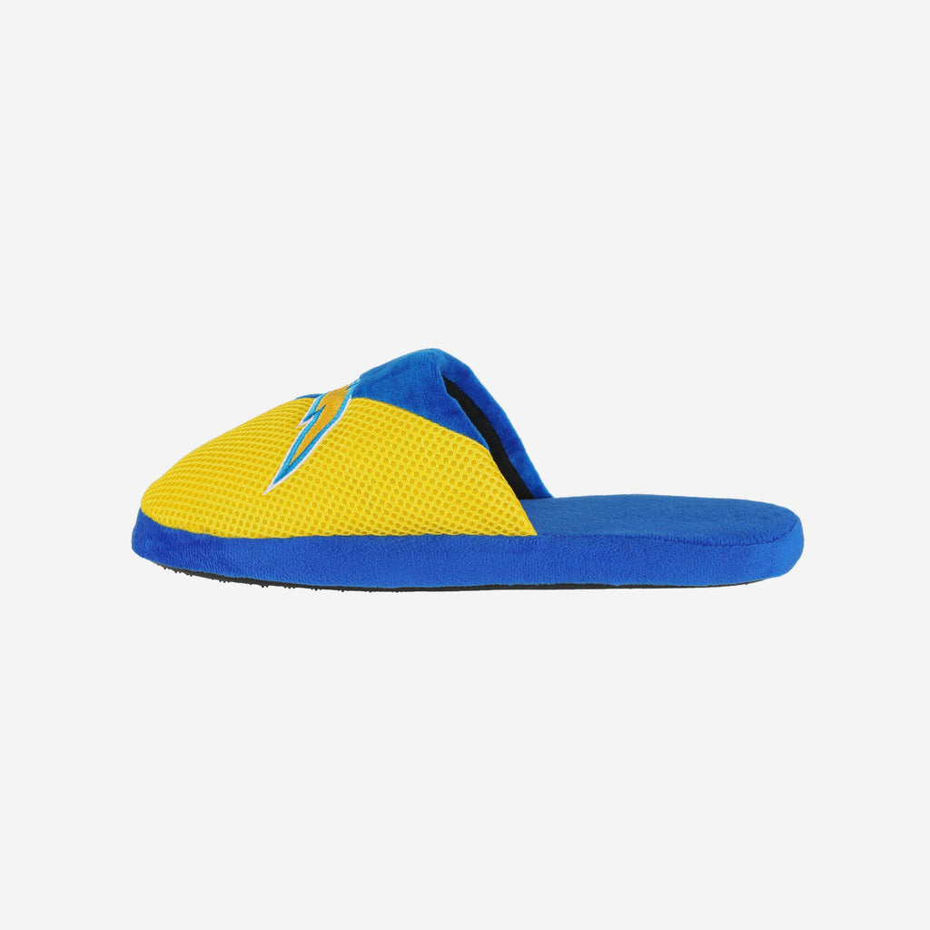 Los Angeles Chargers Team Logo Staycation Slipper FOCO S - FOCO.com