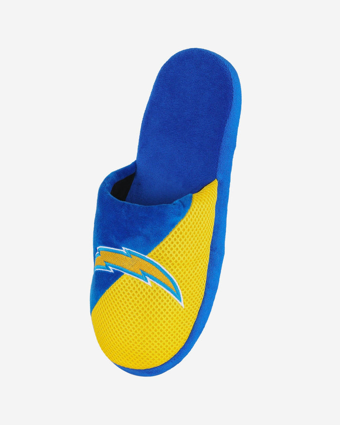 Los Angeles Chargers Team Logo Staycation Slipper FOCO - FOCO.com