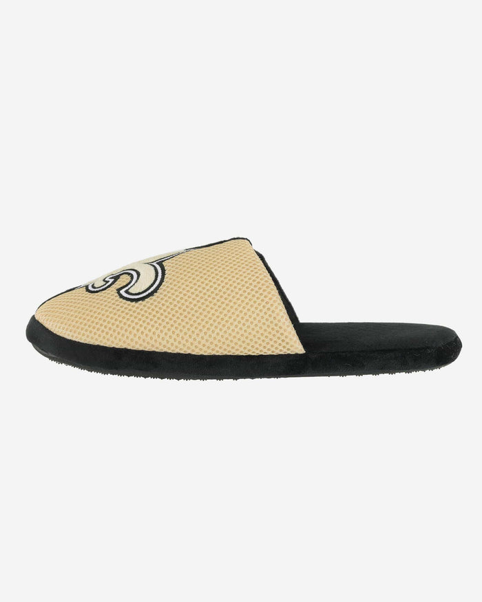 New Orleans Saints Team Logo Staycation Slipper FOCO S - FOCO.com