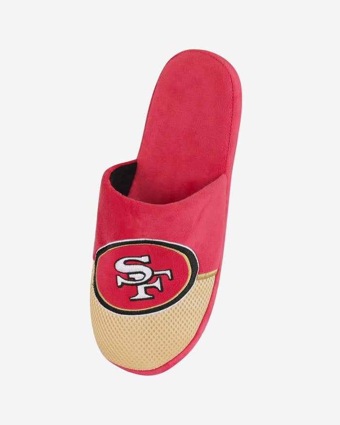 San Francisco 49Ers Team Logo Staycation Slipper FOCO - FOCO.com