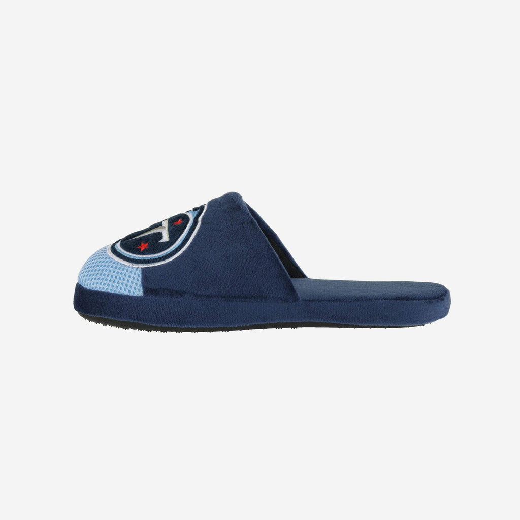 Tennessee Titans Team Logo Staycation Slipper FOCO S - FOCO.com