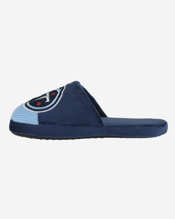 Tennessee Titans Team Logo Staycation Slipper FOCO S - FOCO.com