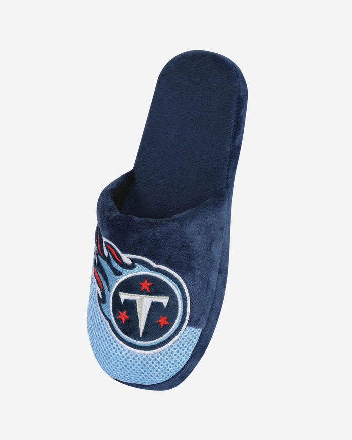 Tennessee Titans Team Logo Staycation Slipper FOCO - FOCO.com