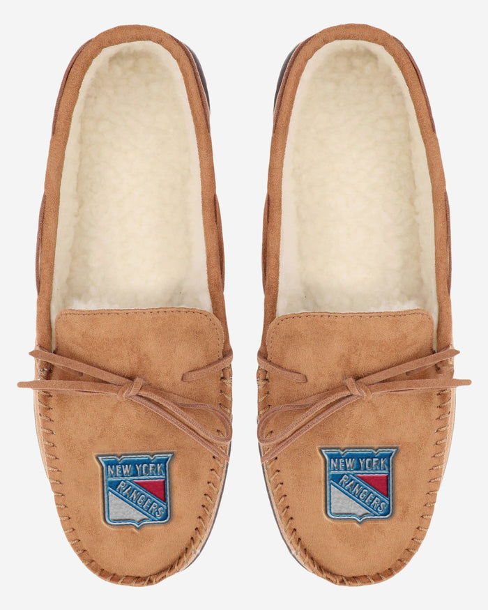 New York Rangers Moccasin Slipper FOCO - FOCO.com