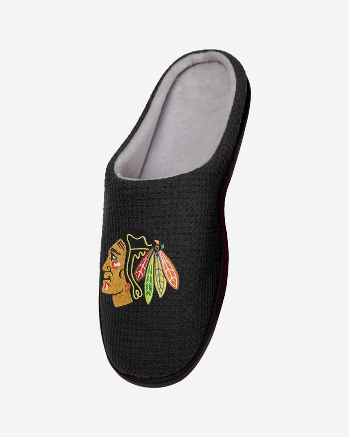 Chicago Blackhawks Memory Foam Slide Slipper FOCO - FOCO.com