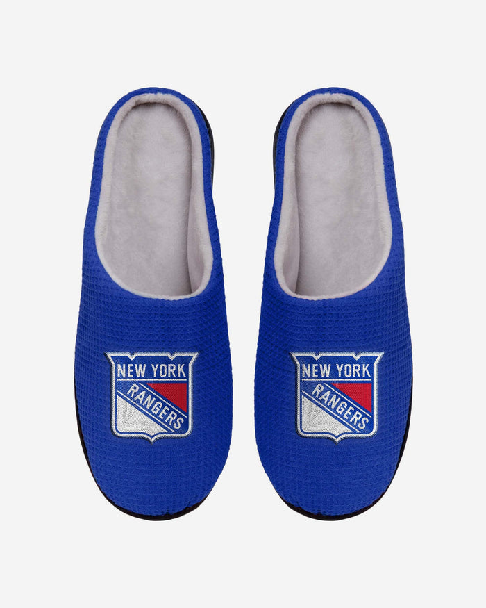 New York Rangers Memory Foam Slide Slipper FOCO S - FOCO.com