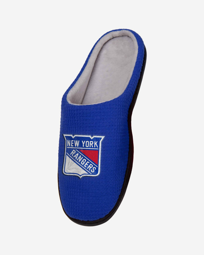 New York Rangers Memory Foam Slide Slipper FOCO - FOCO.com