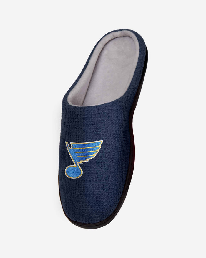 St Louis Blues Memory Foam Slide Slipper FOCO - FOCO.com