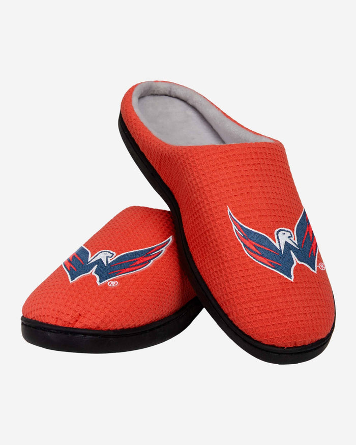 Washington Capitals Memory Foam Slide Slipper FOCO - FOCO.com