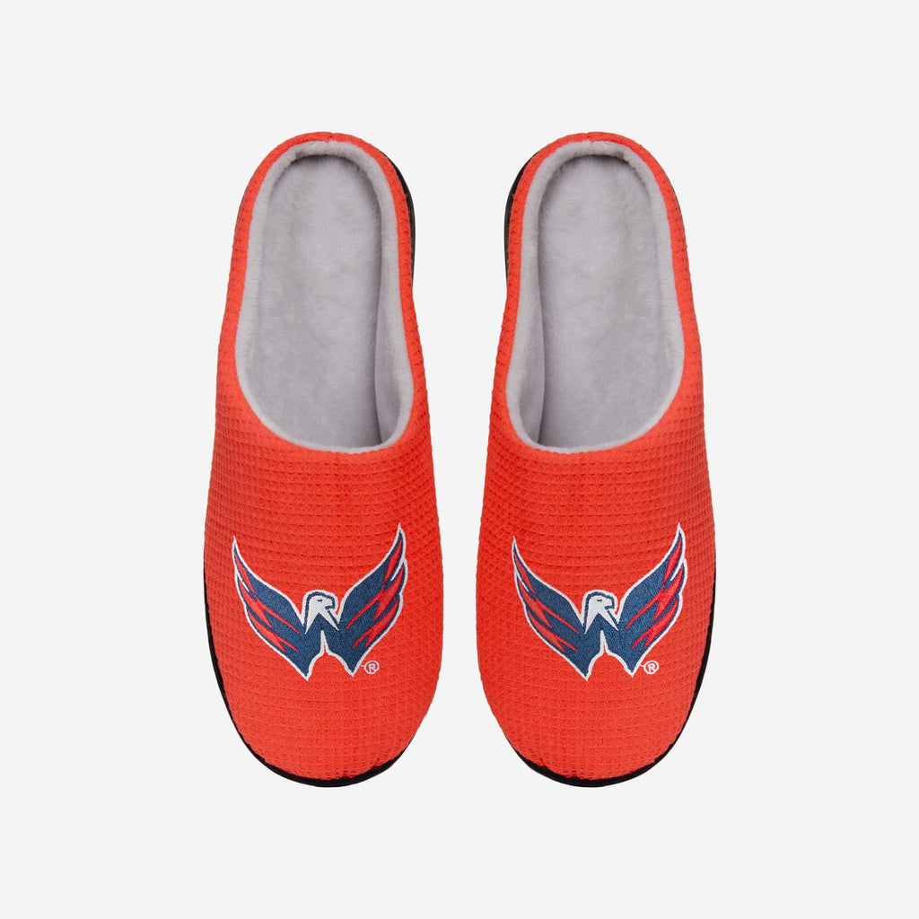 Washington Capitals Memory Foam Slide Slipper FOCO S - FOCO.com