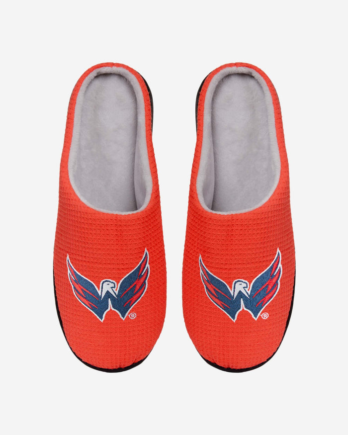 Washington Capitals Memory Foam Slide Slipper FOCO S - FOCO.com