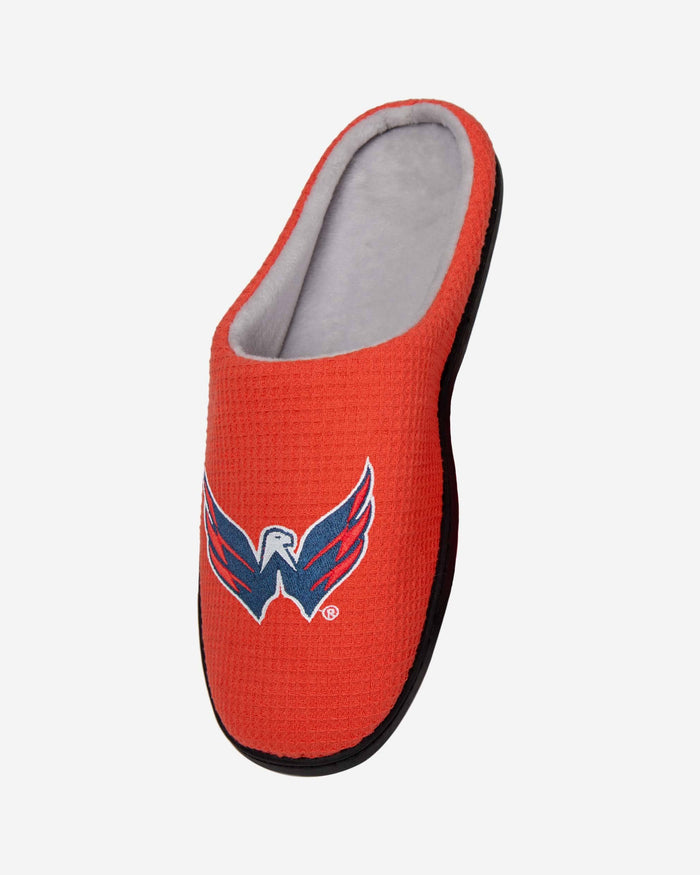 Washington Capitals Memory Foam Slide Slipper FOCO - FOCO.com