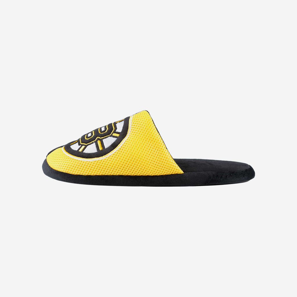 Boston Bruins Team Logo Staycation Slipper FOCO S - FOCO.com