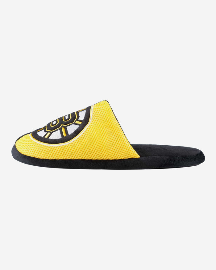 Boston Bruins Team Logo Staycation Slipper FOCO S - FOCO.com