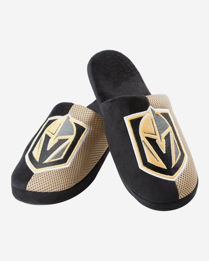 Vegas Golden Knights Team Logo Staycation Slipper FOCO - FOCO.com