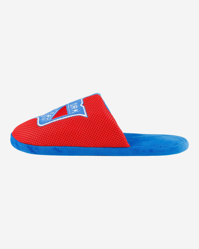 New York Rangers Team Logo Staycation Slipper FOCO S - FOCO.com