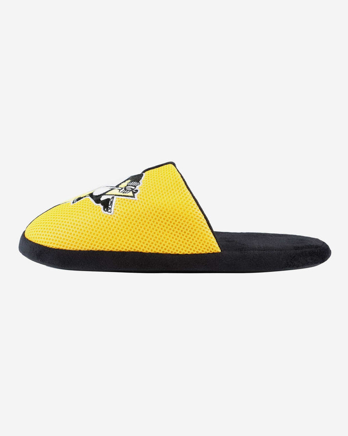 Pittsburgh Penguins Team Logo Staycation Slipper FOCO S - FOCO.com