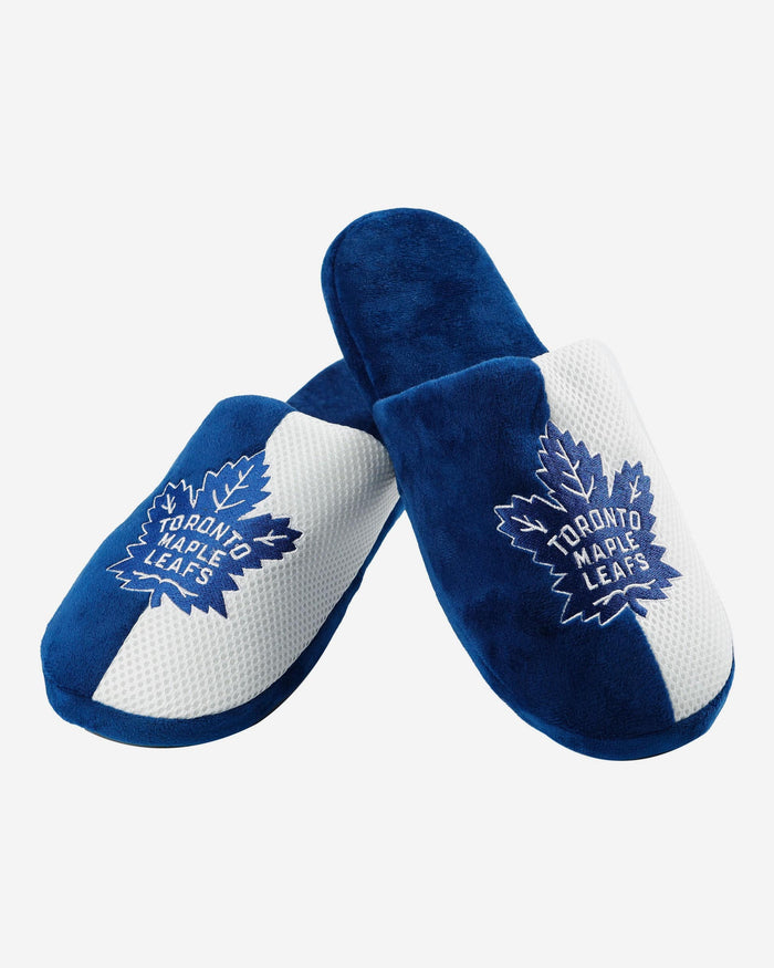 Toronto Maple Leafs Team Logo Staycation Slipper FOCO - FOCO.com