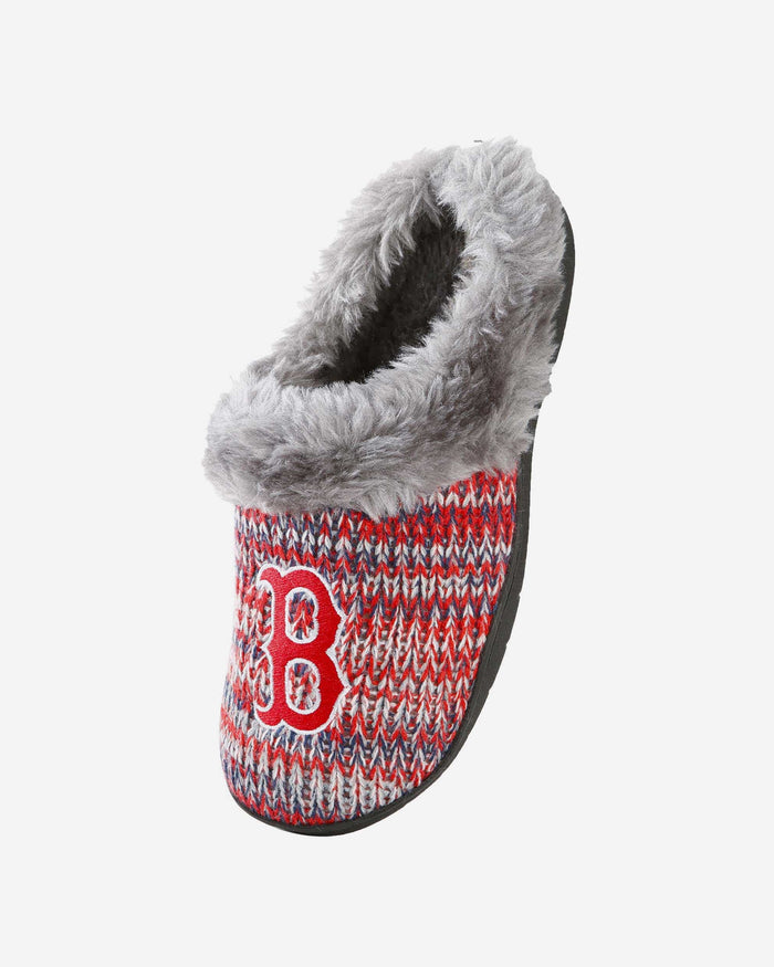 Boston Red Sox Womens Peak Slide Slipper FOCO - FOCO.com