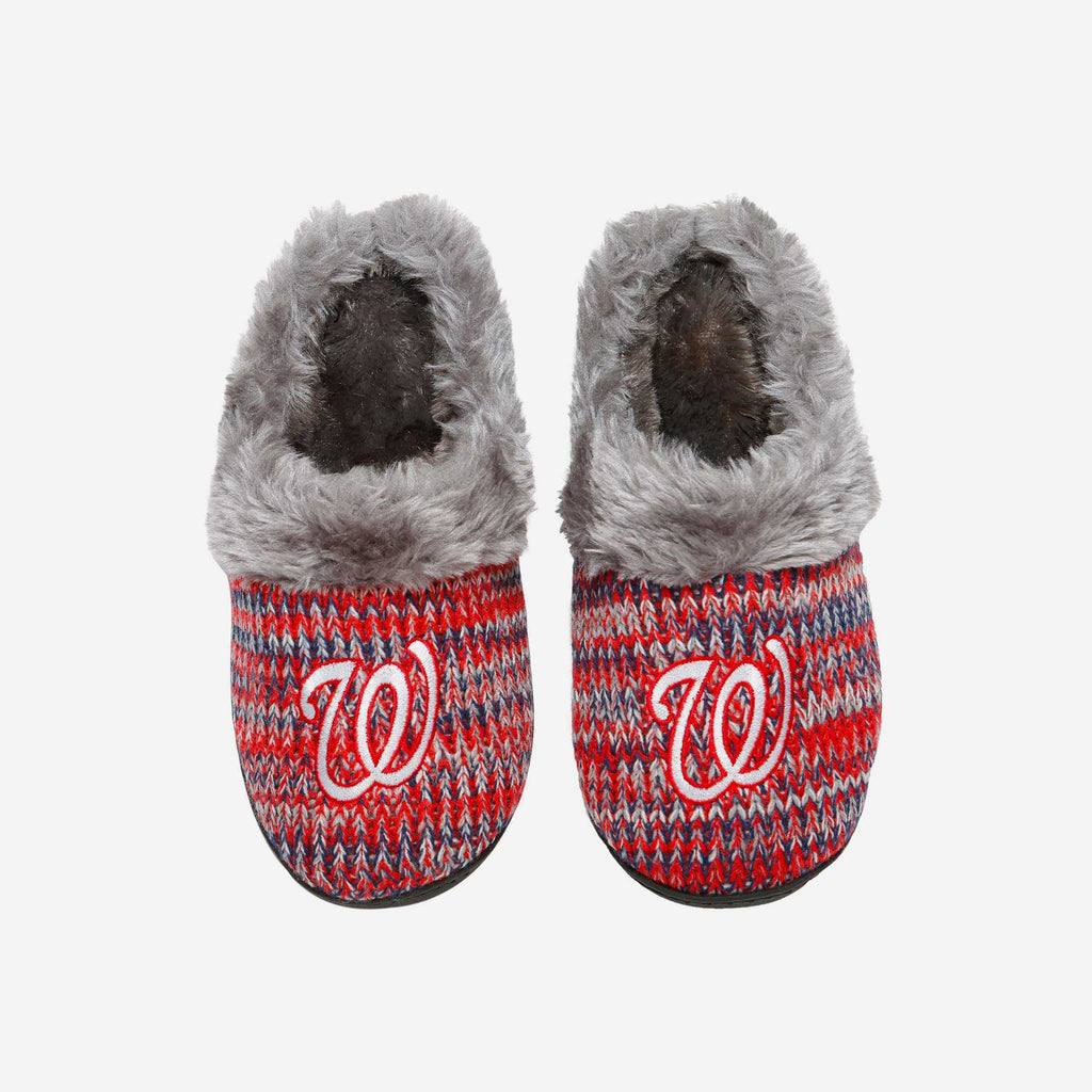 Washington Nationals Womens Peak Slide Slipper FOCO S - FOCO.com