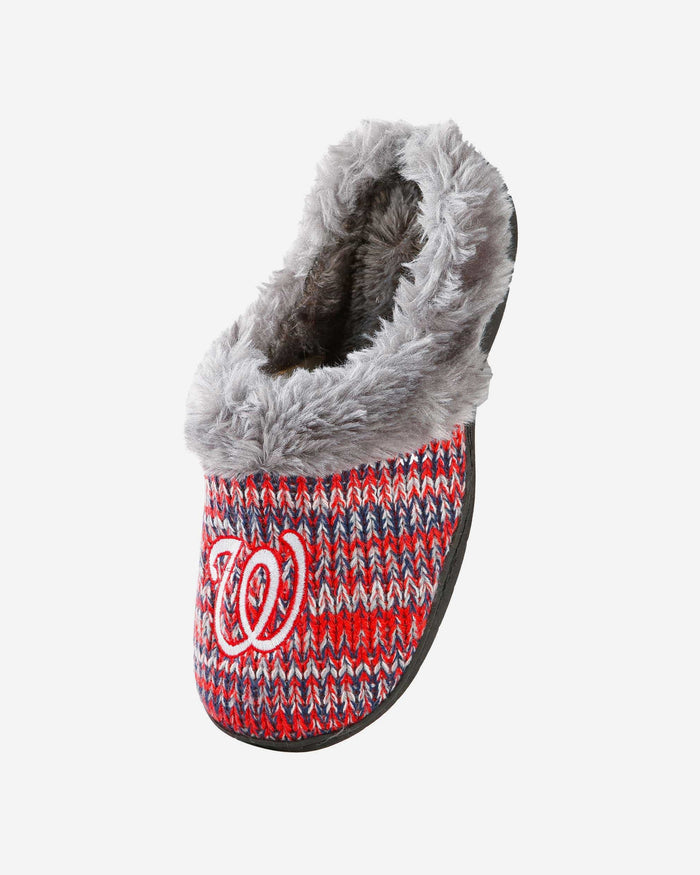 Washington Nationals Womens Peak Slide Slipper FOCO - FOCO.com