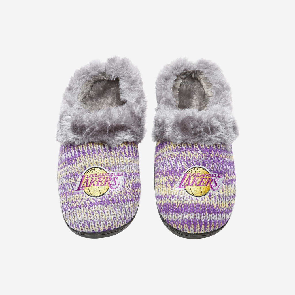 Los Angeles Lakers Womens Peak Slide Slipper FOCO S - FOCO.com