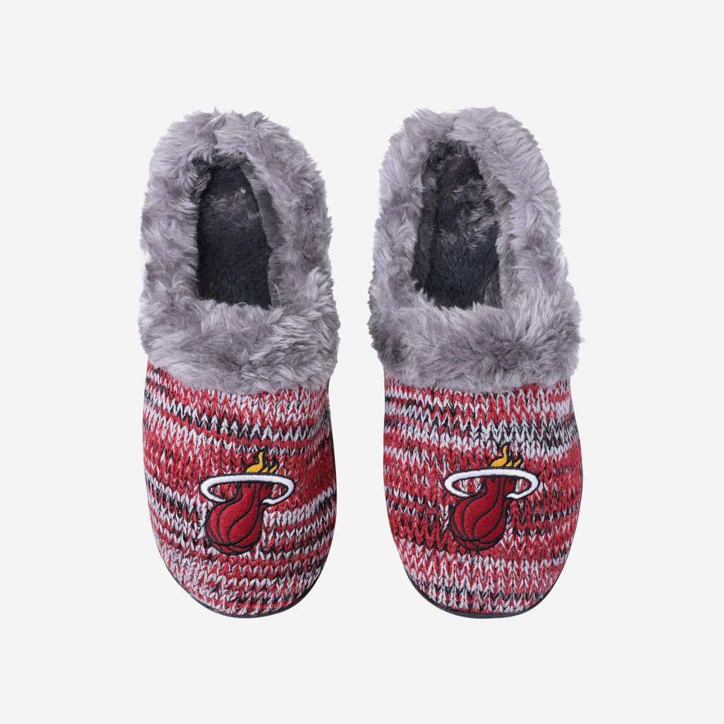 Miami Heat Womens Peak Slide Slipper FOCO S - FOCO.com