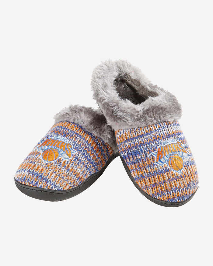 New York Knicks Womens Peak Slide Slipper FOCO - FOCO.com