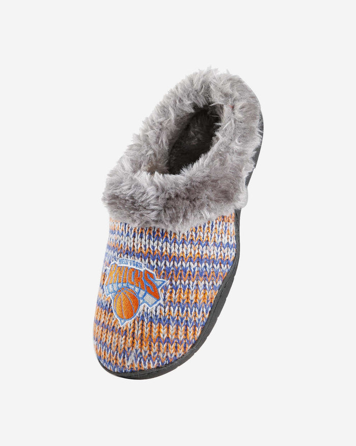 New York Knicks Womens Peak Slide Slipper FOCO - FOCO.com