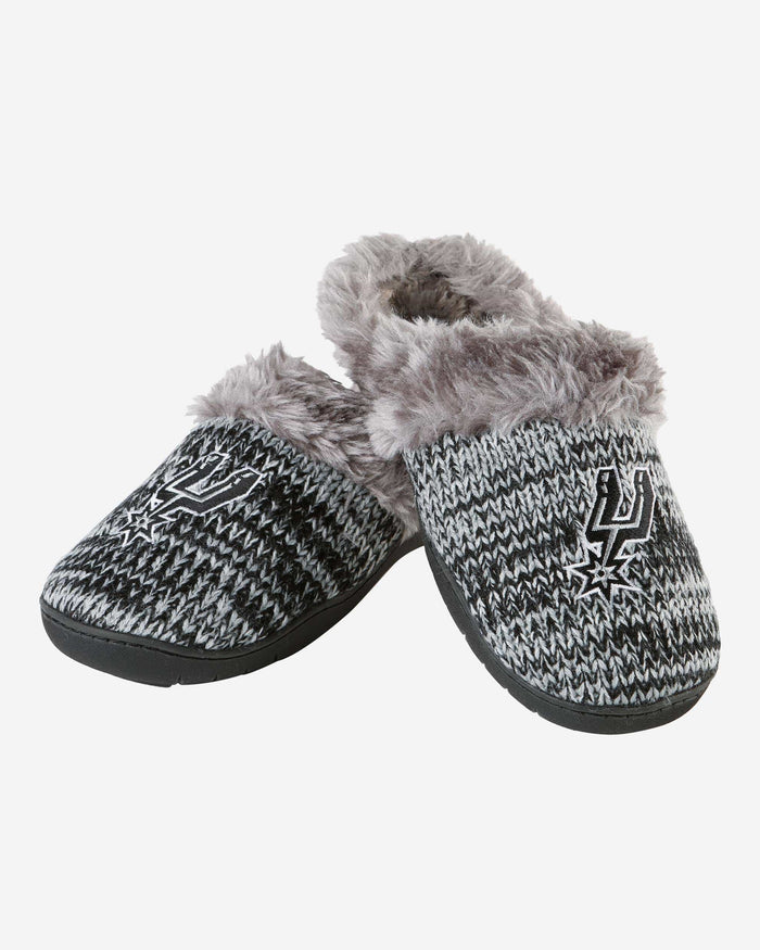 San Antonio Spurs Womens Peak Slide Slipper FOCO - FOCO.com