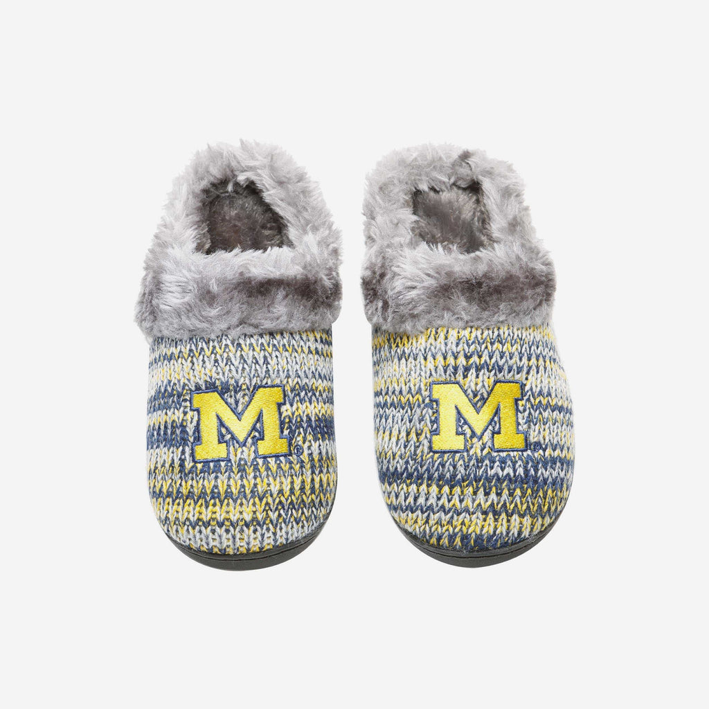 Michigan Wolverines Womens Peak Slide Slipper FOCO S - FOCO.com