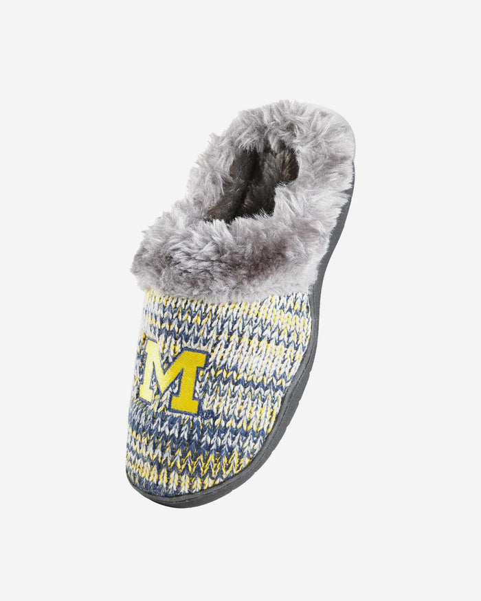 Michigan Wolverines Womens Peak Slide Slipper FOCO - FOCO.com