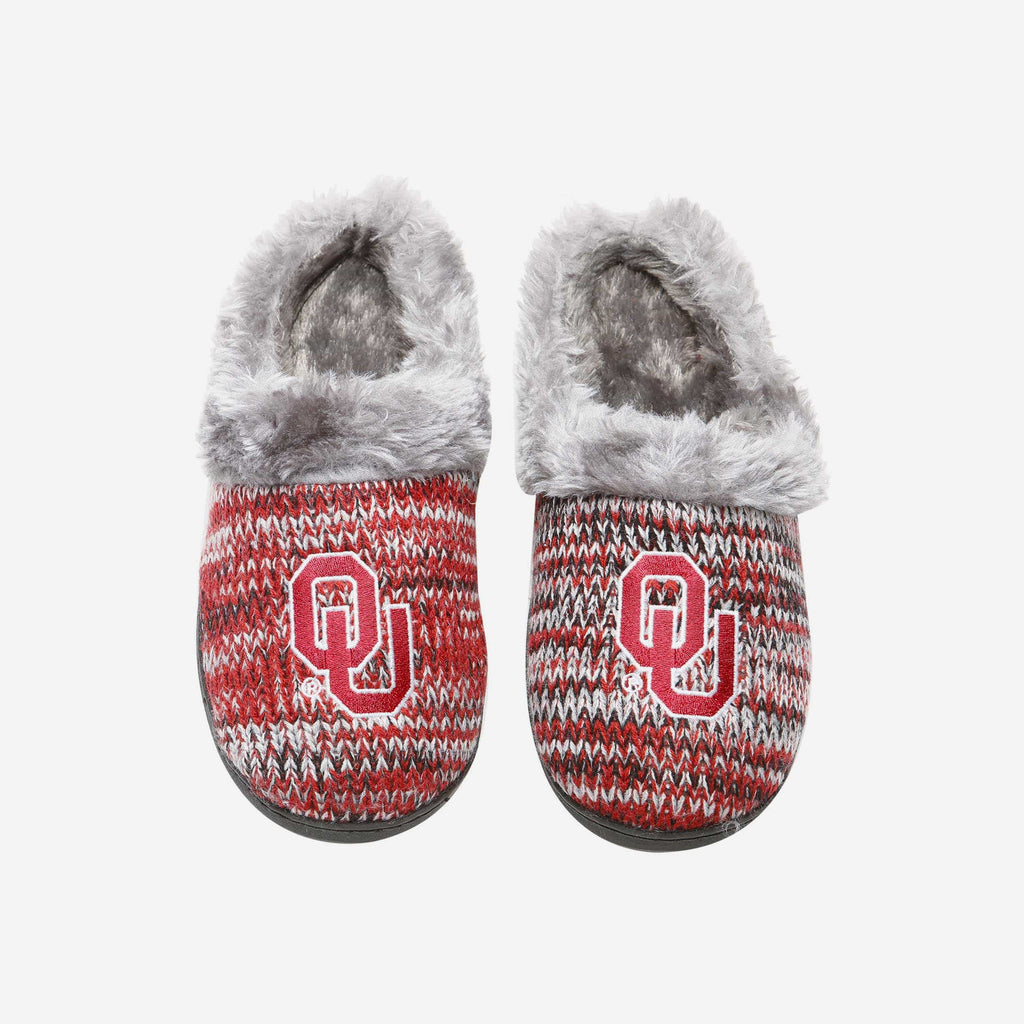 Oklahoma Sooners Womens Peak Slide Slipper FOCO S - FOCO.com