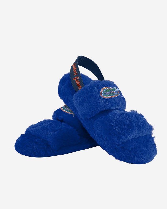 Florida Gators Womens Heel Strap Wordmark Fur Slide FOCO - FOCO.com