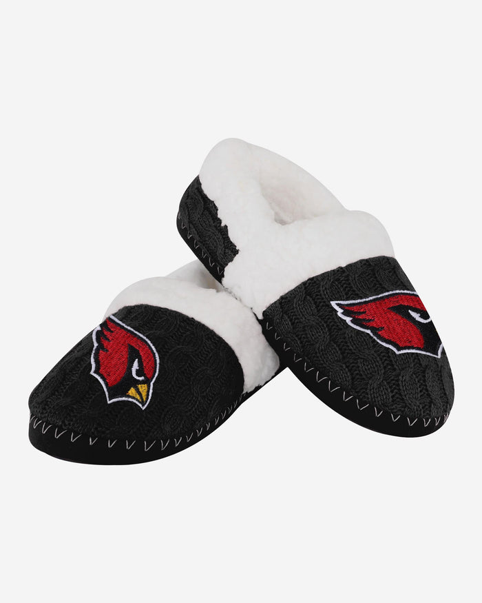 Arizona Cardinals Womens Team Color Moccasin Slipper FOCO - FOCO.com