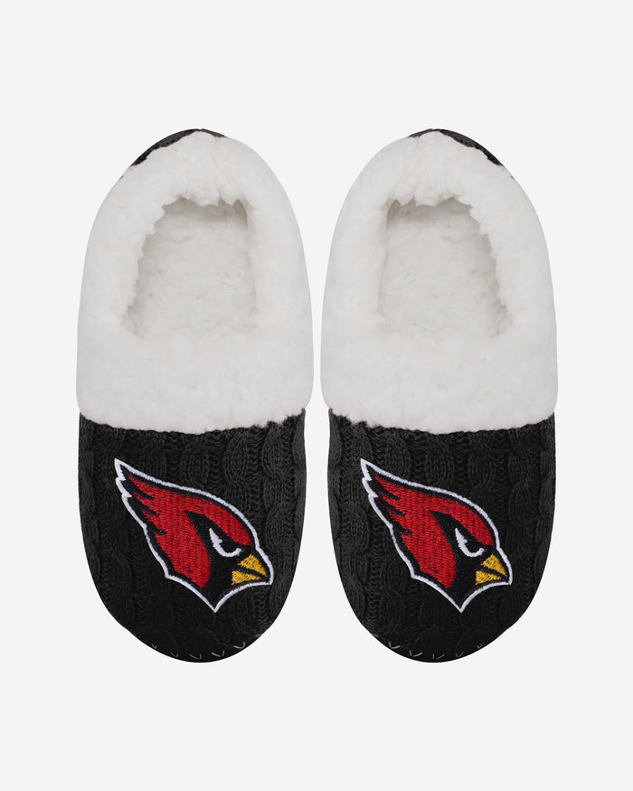 Arizona Cardinals Womens Team Color Moccasin Slipper FOCO - FOCO.com