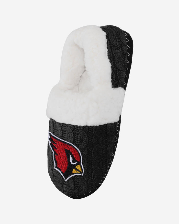 Arizona Cardinals Womens Team Color Moccasin Slipper FOCO - FOCO.com