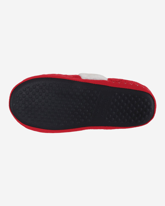 Tampa Bay Buccaneers Womens Team Color Moccasin Slipper FOCO - FOCO.com